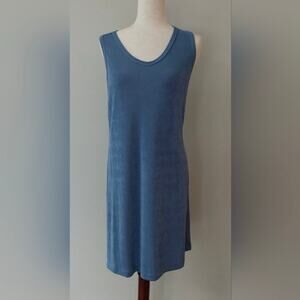 CDC Caren Desiree Co 2 PCS Slate Dusty Blue Dress Size 6
